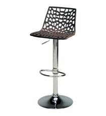 Sgabello Spider Gas - 38,5 x 42 x 104 cm - policarbonato - moka lucido - Grandsoleil Sgabello Spider Gas - 38,5 x 42 x 104 cm - policarbonato - moka lucido - Grandsoleil