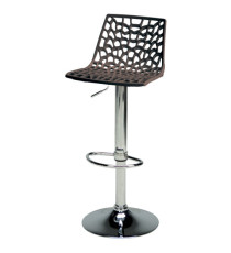Sgabello Spider Gas - 38,5 x 42 x 104 cm - policarbonato - moka lucido - Grandsoleil Sgabello Spider Gas - 38,5 x 42 x 104 cm - policarbonato - moka lucido - Grandsoleil