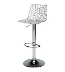Sgabello Spider Gas - 38,5 x 42 x 104 cm - policarbonato - trasparente - Grandsoleil Sgabello Spider Gas - 38,5 x 42 x 104 cm - policarbonato - trasparente - Grandsoleil