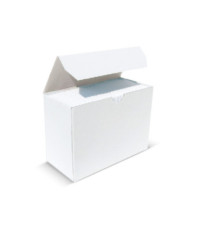 Taschetta 10 biglietti + 10 buste - Lutto - bianco - 90 x 140 mm - 240 gr - Rex Sadoch