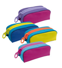 Taschetta Zippy Colors - 22 x 10 x 8 cm - PU - colori assortiti - Lebez