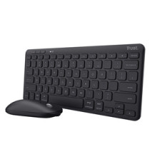 Tastiera e mouse Lyra - con ricevitore - wireless - Trust