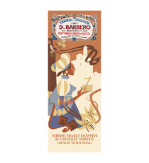 Tavoletta torrone friabile - ricoperto di cioccolato - in astuccio - 170 gr - Barbero Tavoletta torrone friabile - ricoperto di cioccolato - in astuccio - 170 gr - Barbero