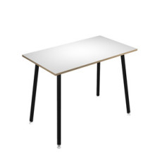 Tavolo alto Skinny Metal - 180 x 80 x 105 cm - nero/bianco Tavolo alto Skinny Metal - 180 x 80 x 105 cm - nero/bianco