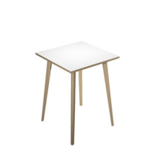 Tavolo alto Woody - 80 x 80 x 105 cm - rovere/bianco Tavolo alto Woody - 80 x 80 x 105 cm - rovere/bianco