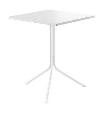 Tavolo basso ribaltabile quadrato Lemon - 75 x 69 x 69 cm - avorio - Unisit