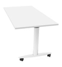 Tavolo multifunzione Taxi - con ruote - 140 x 80 x 73,7 cm - bianco Tavolo multifunzione Taxi - con ruote - 140 x 80 x 73,7 cm - bianco