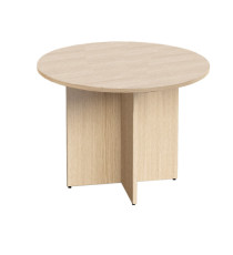 Tavolo riunione Agorà Direction - tondo - diametro 100 cm - H 73 cm - rovere Tavolo riunione Agorà Direction - tondo - diametro 100 cm - H 73 cm - rovere