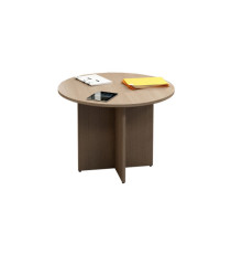 Tavolo riunione Agorà Direction - tondo - diametro 100 cm - H 73 cm - rovere Tavolo riunione Agorà Direction - tondo - diametro 100 cm - H 73 cm - rovere