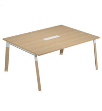 Tavolo riunione Woody - 160 x 120 x 72,5 cm - piano rovere Tavolo riunione Woody - 160 x 120 x 72,5 cm - piano rovere