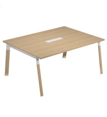 Tavolo riunione Woody - 160 x 120 x 72,5 cm - piano rovere Tavolo riunione Woody - 160 x 120 x 72,5 cm - piano rovere