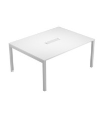 Tavolo riunioni Agorà - 6 posti - 160 x 120 x 72,5 cm - bianco Tavolo riunioni Agorà - 6 posti - 160 x 120 x 72,5 cm - bianco