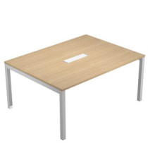 Tavolo riunioni Agorà - 6 posti - 160 x 120 x 72,5 cm - rovere Tavolo riunioni Agorà - 6 posti - 160 x 120 x 72,5 cm - rovere