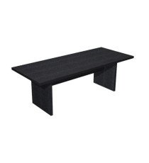 Tavolo riunioni Prestige - 220 x 100 x 74 cm - nero venato Tavolo riunioni Prestige - 220 x 100 x 74 cm - nero venato