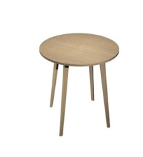 Tavolo rotondo alto Woody - diametro 100 cm - H 105 cm - rovere Tavolo rotondo alto Woody - diametro 100 cm - H 105 cm - rovere