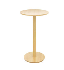 Tavolo Woody - diametro piano 60 cm - H 110 cm - faggio - Paperflow Tavolo Woody - diametro piano 60 cm - H 110 cm - faggio - Paperflow