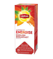 Tè English breakfast - Feel Good Selection -  in filtro - Lipton - conf. 25  pezzi Tè English breakfast - Feel Good Selection -  in filtro - Lipton - conf. 25  pezzi