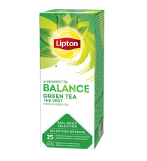 Tè verde puro - Feel Good Selection - in filtro - Lipton - conf. 25  pezzi Tè verde puro - Feel Good Selection - in filtro - Lipton - conf. 25  pezzi