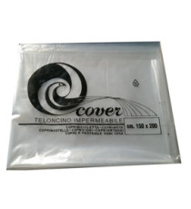 Telo copritutto - 150 x 200 cm - PE - trasparente - Gandolfi