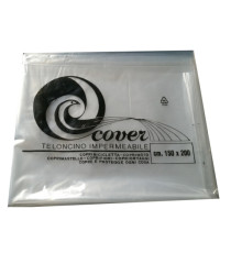 Telo copritutto - 150 x 200 cm - PE - trasparente - Gandolfi