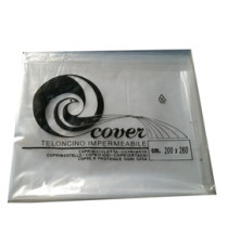 Telo copritutto - 200 x 260 cm - PE - trasparente - Gandolfi