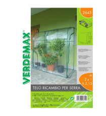 Telo di ricambio - per serra a parete Oleander - trasparente - Verdemax Telo di ricambio - per serra a parete Oleander - trasparente - Verdemax