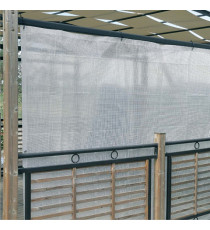 Telo occhiellato - per coperture - 3 x 3 m - PE/rafia - bianco - Verdemax