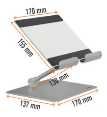 Supporto per tablet Rise -  fino a 13'' - Durable Supporto per tablet Rise -  fino a 13'' - Durable