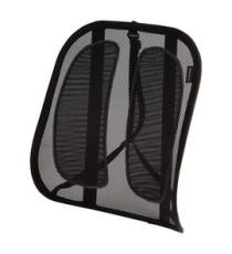 Supporto schiena Office Suites - 50x45x20 cm - in tessuto a rete - nero - Fellowes Supporto schiena Office Suites - 50x45x20 cm - in tessuto a rete - nero - Fellowes