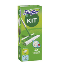 Swiffer Dry Starter Kit completo (8 panni + 3 panni wet) - Swiffer Swiffer Dry Starter Kit completo (8 panni + 3 panni wet) - Swiffer