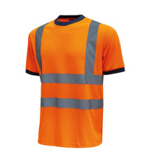 T-shirt alta visibilità Glitter - taglia XL - arancio fluo - U-Power - conf. 3 pezzi T-shirt alta visibilità Glitter - taglia XL - arancio fluo - U-Power - conf. 3 pezzi