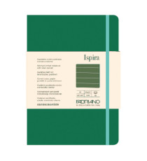 Taccuino Ispira - con elastico - copertina flessibile - A5 - 96 fogli - righe - verde - Fabriano Taccuino Ispira - con elastico - copertina flessibile - A5 - 96 fogli - righe - verde - Fabriano