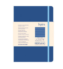 Taccuino Ispira - con elastico - copertina rigida - A5 - 96 fogli - righe - blu royal - Fabriano Taccuino Ispira - con elastico - copertina rigida - A5 - 96 fogli - righe - blu royal - Fabriano