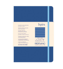 Taccuino Ispira - con elastico - copertina rigida - A5 - 96 fogli - righe - blu royal - Fabriano Taccuino Ispira - con elastico - copertina rigida - A5 - 96 fogli - righe - blu royal - Fabriano