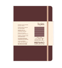 Taccuino Ispira - con elastico - copertina rigida - A5 - 96 fogli - righe - marrone - Fabriano Taccuino Ispira - con elastico - copertina rigida - A5 - 96 fogli - righe - marrone - Fabriano