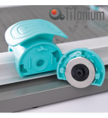 Taglierina 3in1 a lama rotante 13939 - 6,5 x 25,6 x 42,5 cm - 330 mm (A4) - 10 fogli - grigio - Titanium