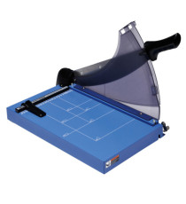 Taglierina a leva 3040 - con blocca lama - 44,5 x 28,2 cm - 360 mm (A4) - 40 fogli - blu - Titanium