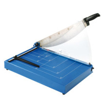 Taglierina a leva 3042 - con blocca lama - 54,5 x 38,2 cm - 460 mm (A3) - 40 fogli - blu - Titanium Taglierina a leva 3042 - con blocca lama - 54,5 x 38,2 cm - 460 mm (A3) - 40 fogli - blu - Titanium