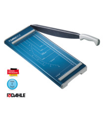 Taglierina a leva Hobby 502 - 42 x 17,5 cm - 320 mm (A4) - 8 fogli - blu - Dahle Taglierina a leva Hobby 502 - 42 x 17,5 cm - 320 mm (A4) - 8 fogli - blu - Dahle