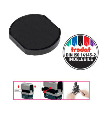 Tampone di ricambio 6/46040 - nero - Trodat - conf. 2 pezzi Tampone di ricambio 6/46040 - nero - Trodat - conf. 2 pezzi