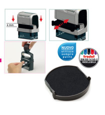 Tampone di ricambio 6/4642 - nero - Trodat - conf. 2 pezzi Tampone di ricambio 6/4642 - nero - Trodat - conf. 2 pezzi