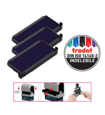 Tampone di ricambio 6/4913 - blu - Trodat - conf. da 3 pezzi Tampone di ricambio 6/4913 - blu - Trodat - conf. da 3 pezzi