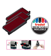 Tampone di ricambio 6/4913 - rosso - Trodat - conf. 3 pezzi Tampone di ricambio 6/4913 - rosso - Trodat - conf. 3 pezzi