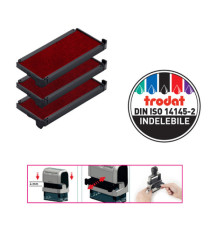 Tampone di ricambio 6/4915 - rosso - Trodat - conf. 3 pezzi Tampone di ricambio 6/4915 - rosso - Trodat - conf. 3 pezzi