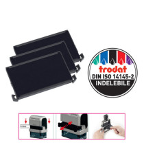 Tampone di ricambio 6/4926 - nero - Trodat - conf. 3 pezzi Tampone di ricambio 6/4926 - nero - Trodat - conf. 3 pezzi