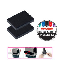 Tampone di ricambio 6/4929 - nero - Trodat - conf. 2 pezzi Tampone di ricambio 6/4929 - nero - Trodat - conf. 2 pezzi
