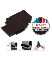 Tampone di ricambio 6/53 - nero - Trodat - conf. 3 pezzi