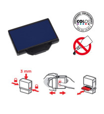 Tampone di ricambio E/20 - blu - Colop