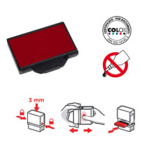 Tampone di ricambio E/20 - rosso - Colop