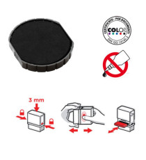 Tampone di ricambio E/R12 - nero - Colop Tampone di ricambio E/R12 - nero - Colop